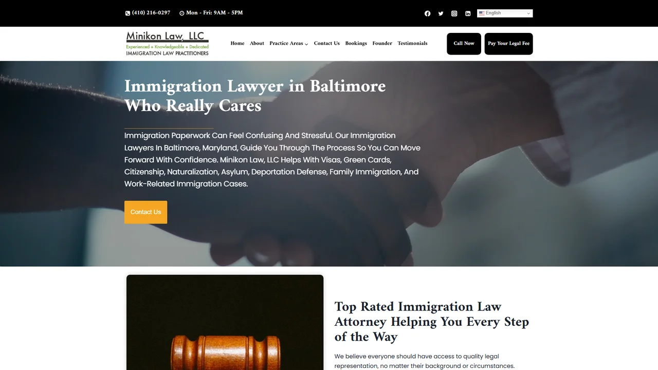 Minikon Law, LLC - Baltimore, MD office in Baltimore, Maryland