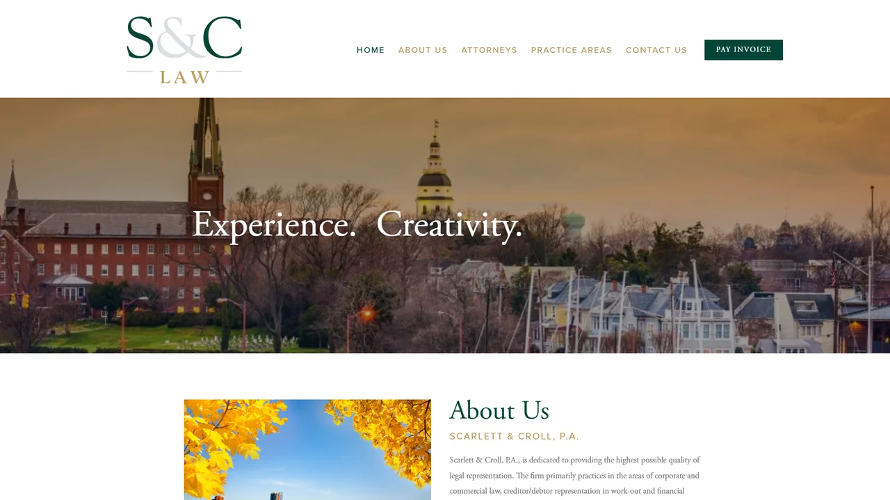 Scarlett Croll & Myers P. A. - Baltimore, MD office in Baltimore, Maryland