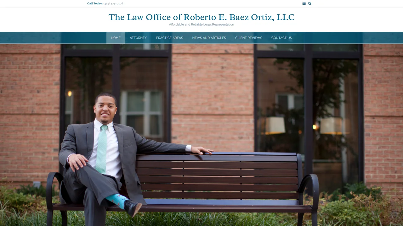 The Law Office of Roberto E. Baez Ortiz - Baltimore, MD office in Baltimore, Maryland