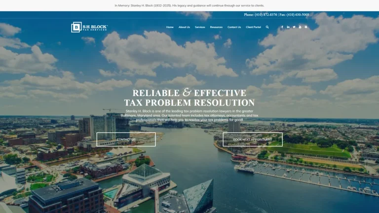 S.H. Block Tax Services, Inc. - Baltimore, MD - Attorney in Baltimore