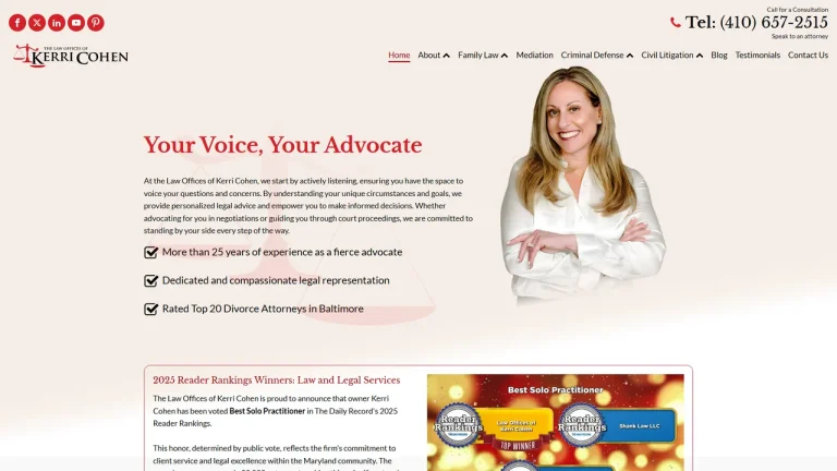 Law Offices of Kerri Cohen - Baltimore, MD - Attorney in Baltimore