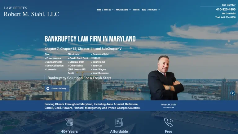 Law Offices Robert M. Stahl, LLC - Baltimore, MD - Attorney in Baltimore
