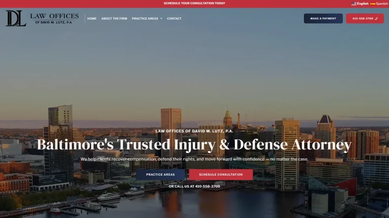 Law Office of David M. Lutz, P.A. - Baltimore, MD - Attorney in Baltimore