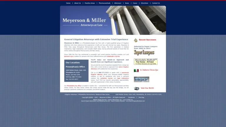 Meyerson & Miller Attorneys at Law - Philadelphia, PA - Attorney in Philadelphia
