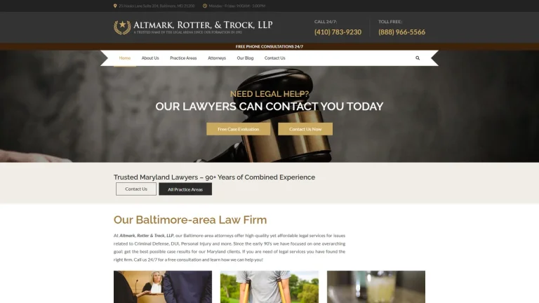 Altmark, Rotter & Trock, LLP - Baltimore, MD - Attorney in Baltimore