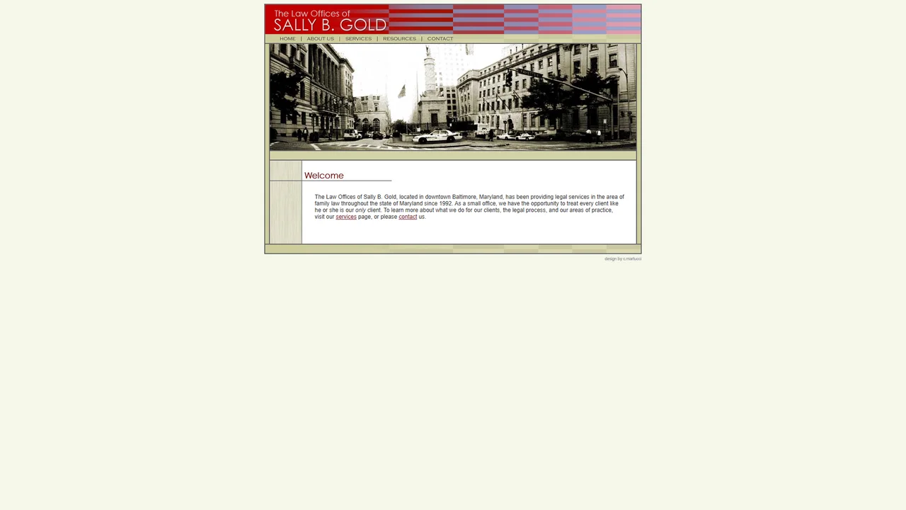 Law Offices of Sally B. Gold - Baltimore, MD office in Baltimore, Maryland