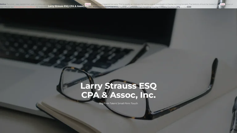 Larry Strauss Esq CPA & Associates - Baltimore, MD - Attorney in Baltimore