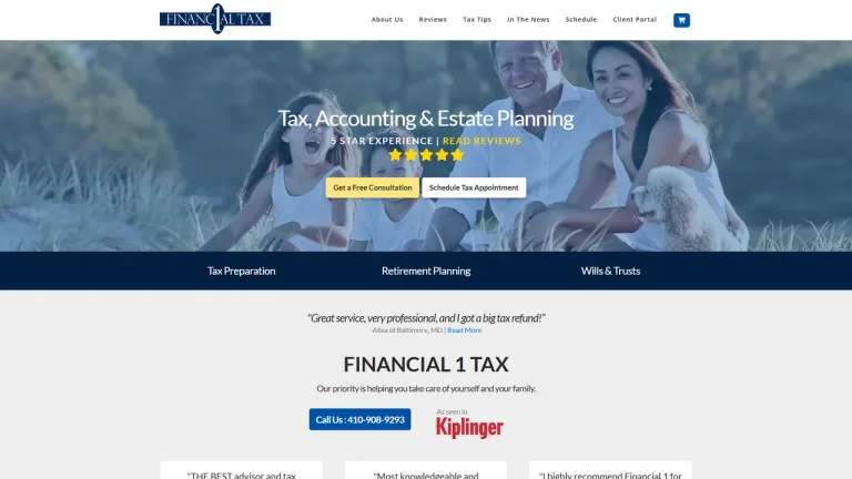 Financial 1 Tax - Baltimore, MD - Attorney in Baltimore