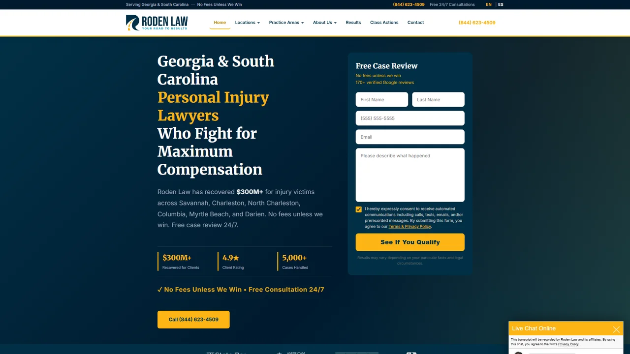 Roden Law - Charleston, SC office in Charleston, SC, South Carolina