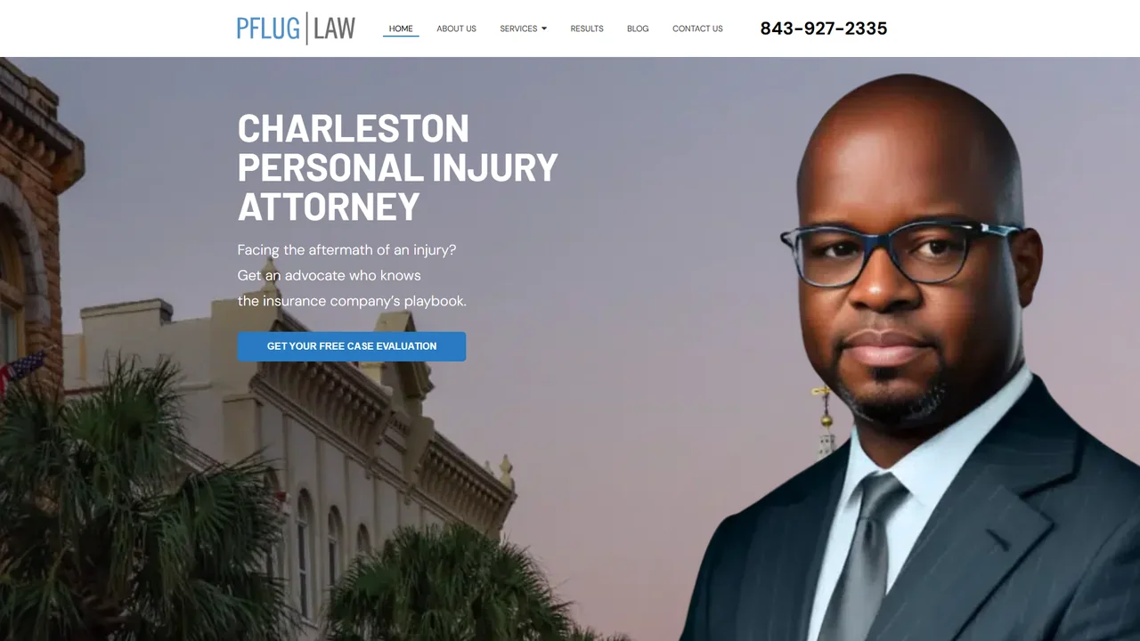 Pflug Trial Lawyers - Charleston, SC office in Charleston, SC, South Carolina