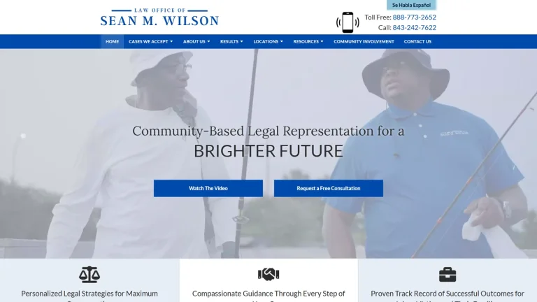 Law Office of Sean M. Wilson, LLC - Charleston, SC - Attorney in Charleston, SC