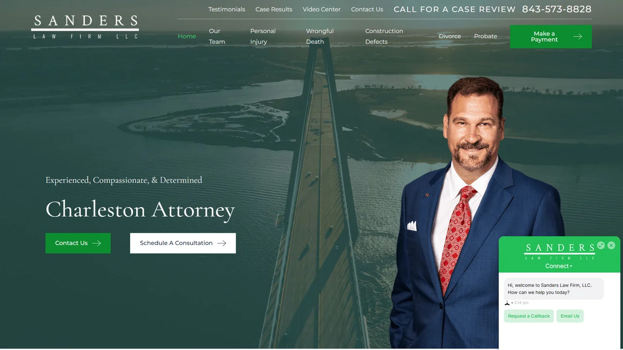 Sanders Law Firm, LLC - Charleston, SC office in Charleston, SC, South Carolina