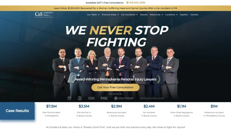 Cordisco & Saile, LLC - Philadelphia, PA - Attorney in Philadelphia