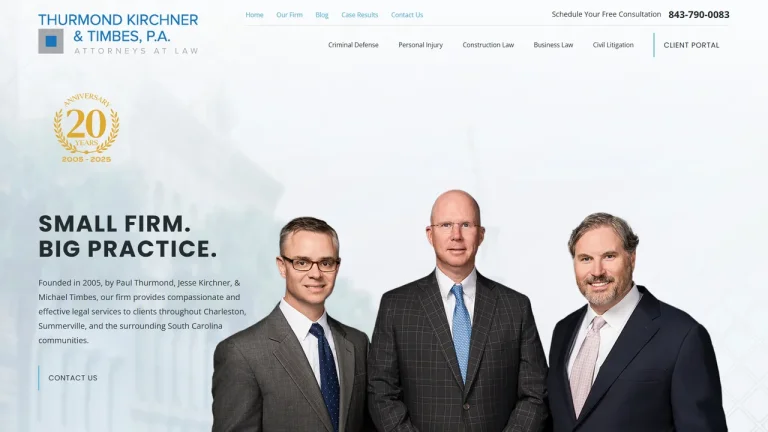Thurmond Kirchner & Timbes, P.A. - Charleston, SC - Attorney in Charleston, SC