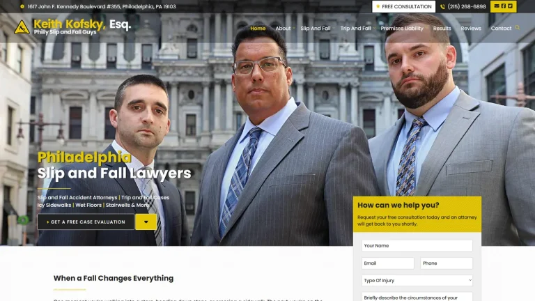 Philly Slip And Fall Guys - Philadelphia, PA - Attorney in Philadelphia