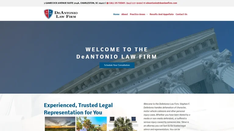 DeAntonio Law Firm, LLC - Charleston, SC - Attorney in Charleston, SC