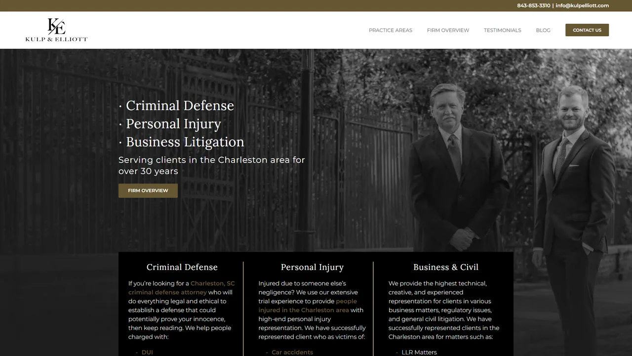 Kulp & Elliott - Attorneys at Law - Charleston, SC office in Charleston, SC, South Carolina