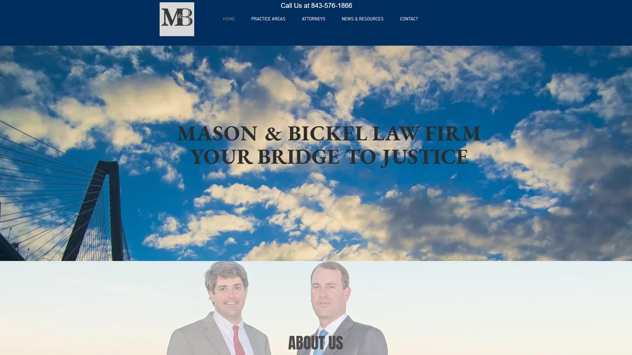 Mason & Bickel Law Firm, LLC - Charleston, SC office in Charleston, SC, South Carolina
