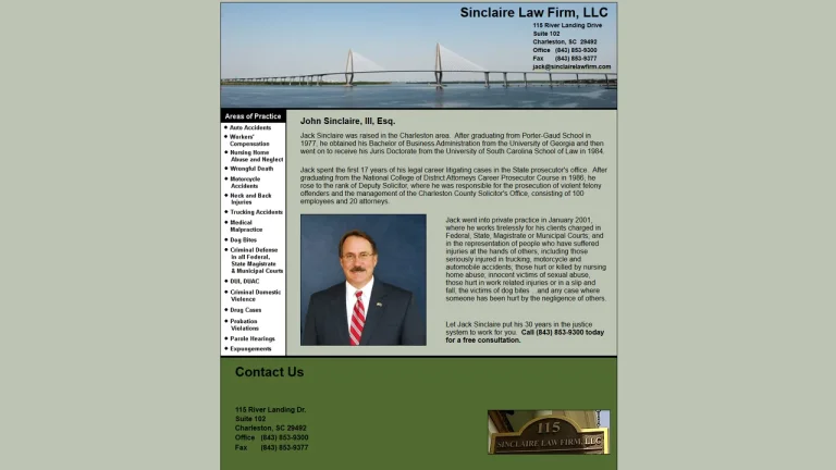 Glenn Churchill, Esq. and Jack Sinclaire, Esq. - Charleston, SC - Attorney in Charleston, SC