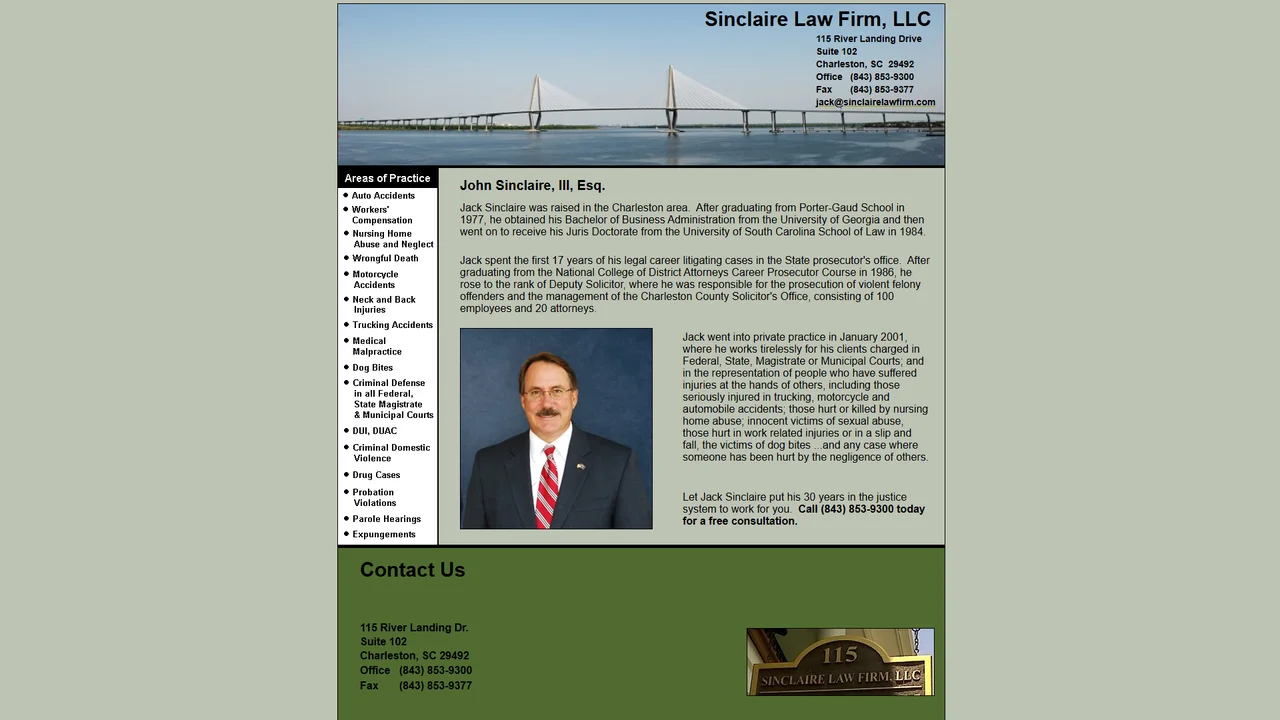 Glenn Churchill, Esq. and Jack Sinclaire, Esq. - Charleston, SC office in Charleston, SC, South Carolina