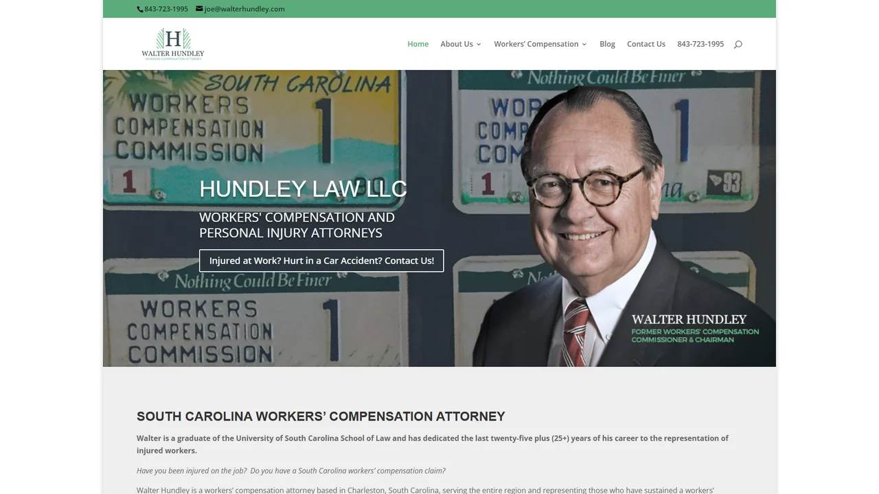 Hundley Law, LLC - Charleston, SC office in Charleston, SC, South Carolina