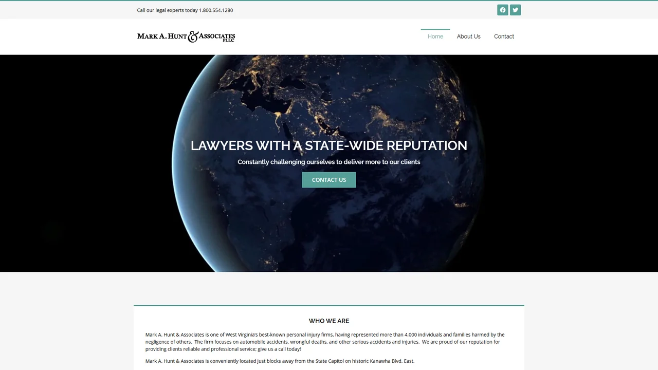 Mark Hunt & Associates Attorneys PLLC - Charleston, WV office in Charleston, WV, West Virginia