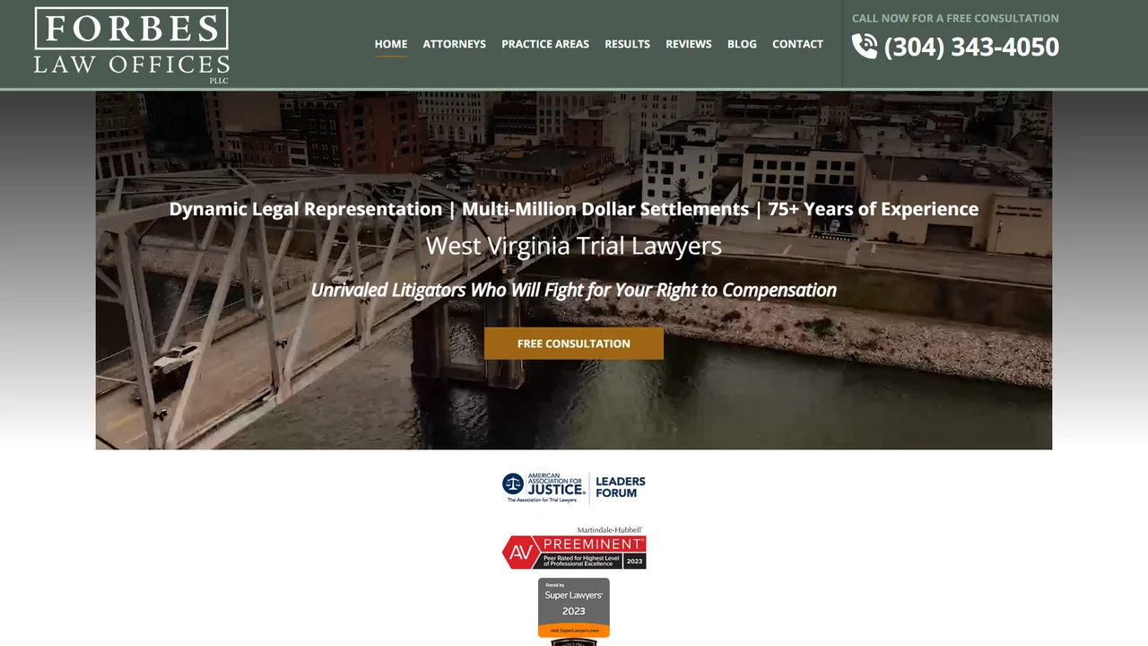 Forbes Law Offices - Charleston, WV office in Charleston, WV, West Virginia