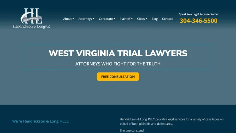 Hendrickson and Long PLLC - Charleston, WV - Attorney in Charleston, WV