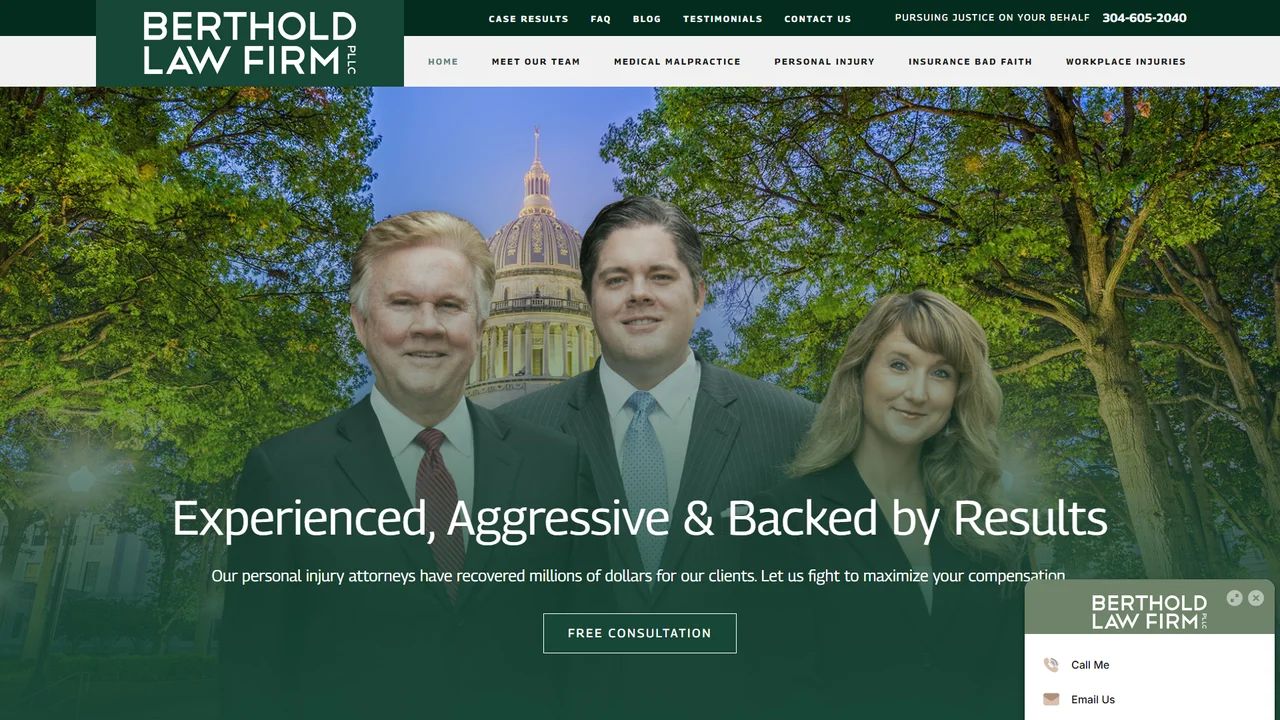 Berthold Law Firm, PLLC - Charleston, WV office in Charleston, WV, West Virginia