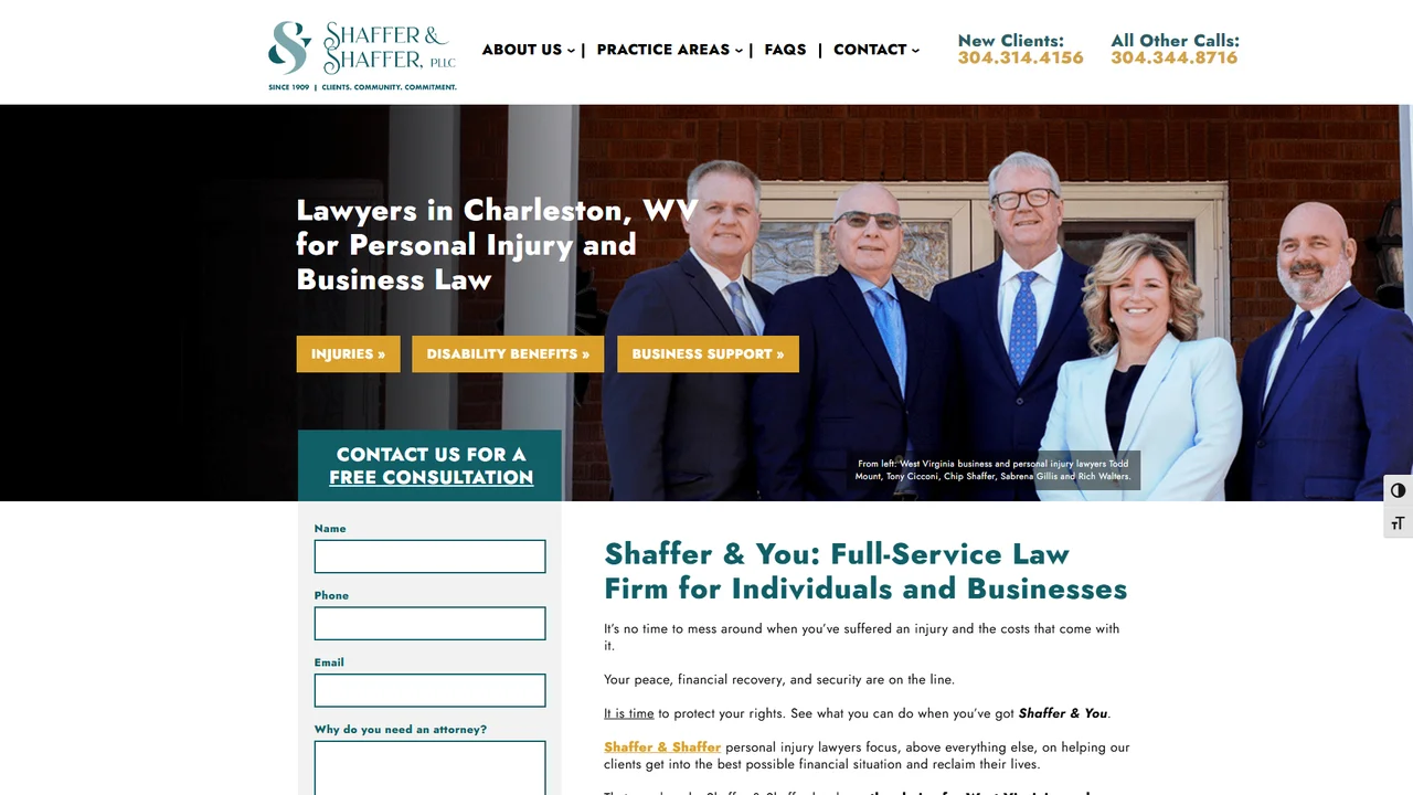 Shaffer & Shaffer PLLC - Charleston, WV office in Charleston, WV, West Virginia