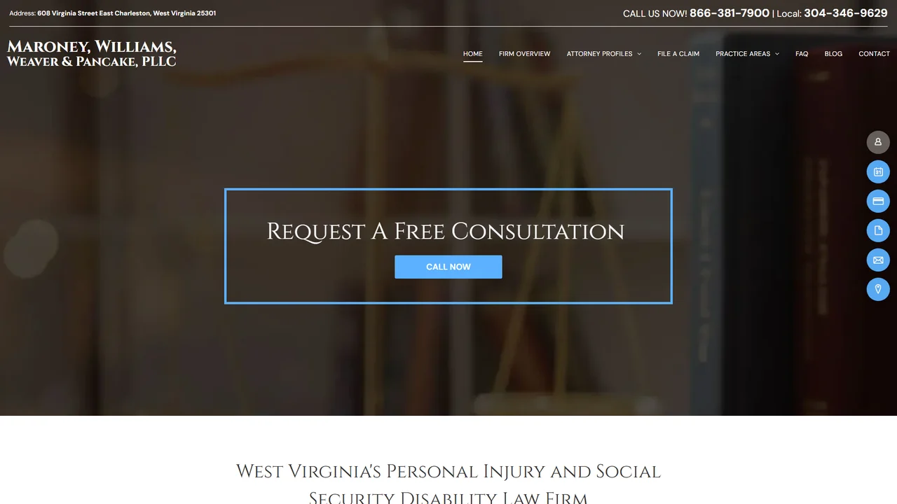 Maroney Williams Weaver & Pancake PLLC - Charleston, WV office in Charleston, WV, West Virginia