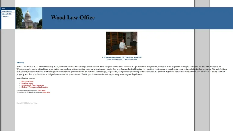 Wood Law Office - Charleston, WV - Attorney in Charleston, WV