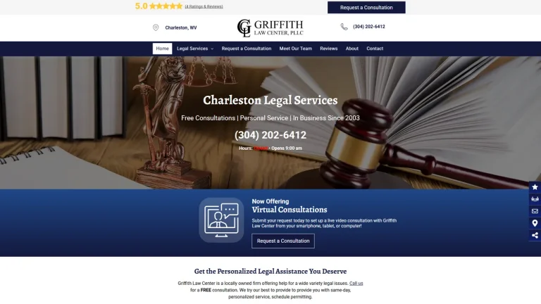 Griffith Law Center - Charleston, WV - Attorney in Charleston, WV