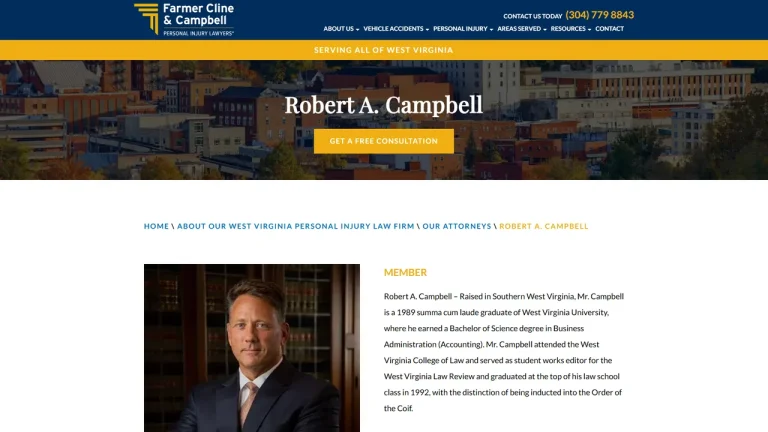 Campbell Robert A - Charleston, WV - Attorney in Charleston, WV