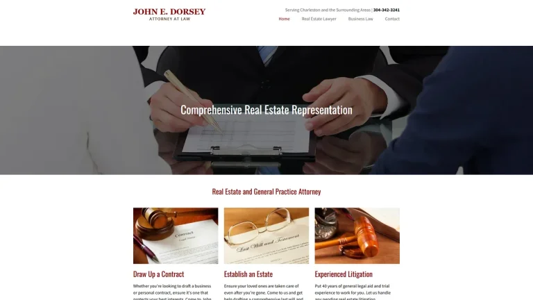 John E. Dorsey Attorney At Law - Charleston, WV - Attorney in Charleston, WV