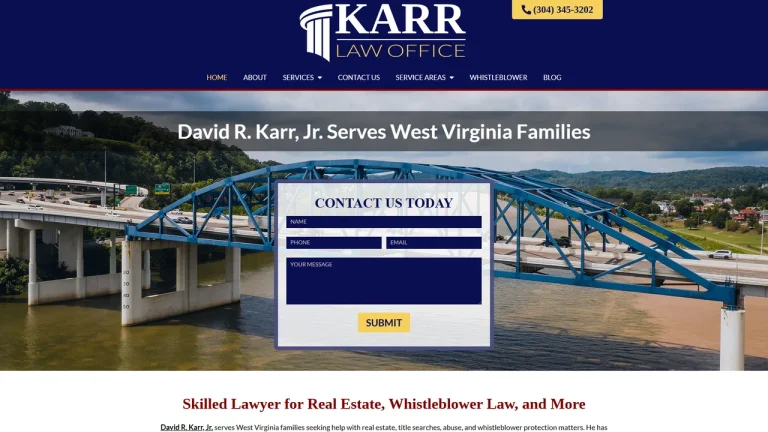 David R. Karr, Jr. - Karr Law Office - Charleston, WV - Attorney in Charleston, WV