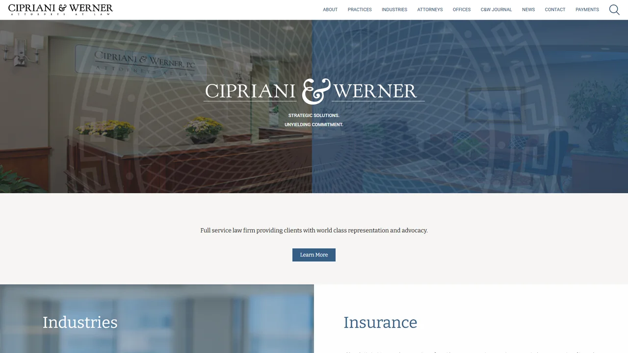 Cipriani & Werner, P.C. - Charleston, WV office in Charleston, WV, West Virginia