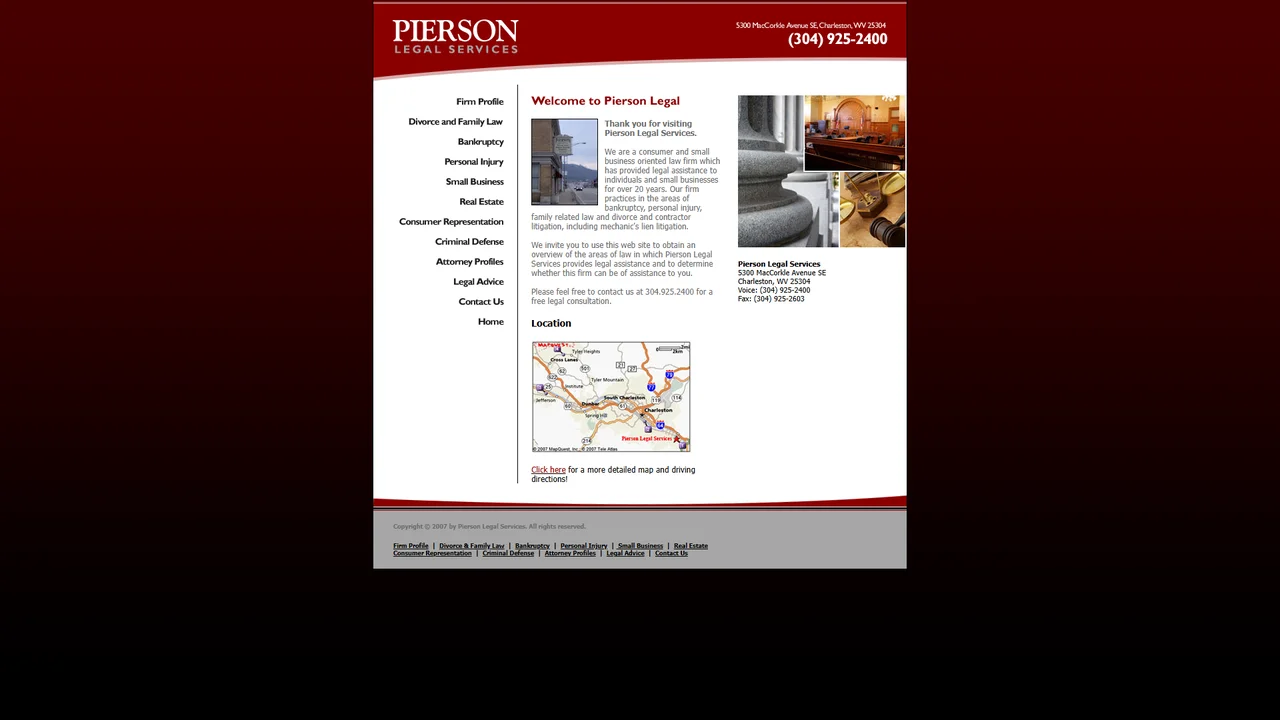 Pierson Legal Services - Charleston, WV office in Charleston, WV, West Virginia