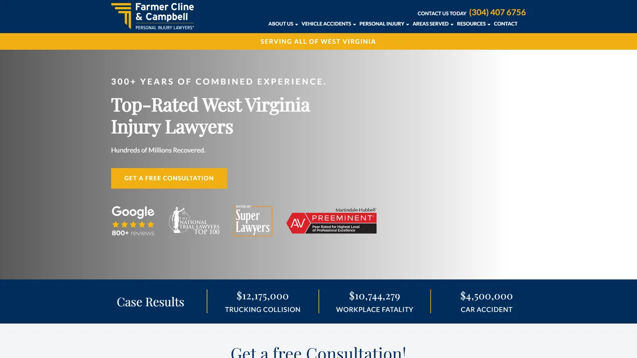 Farmer, Cline & Campbell, PLLC - Charleston, WV office in Charleston, WV, West Virginia