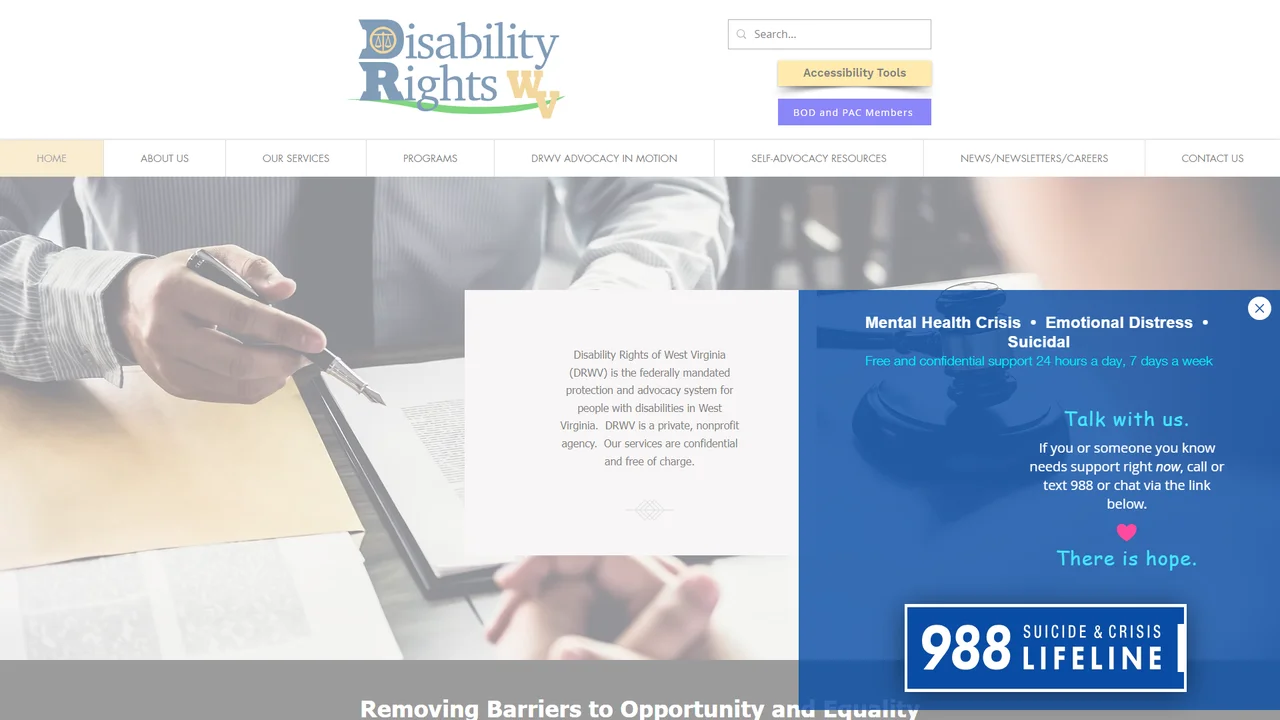 Disability Rights of West Virginia - Charleston, WV office in Charleston, WV, West Virginia