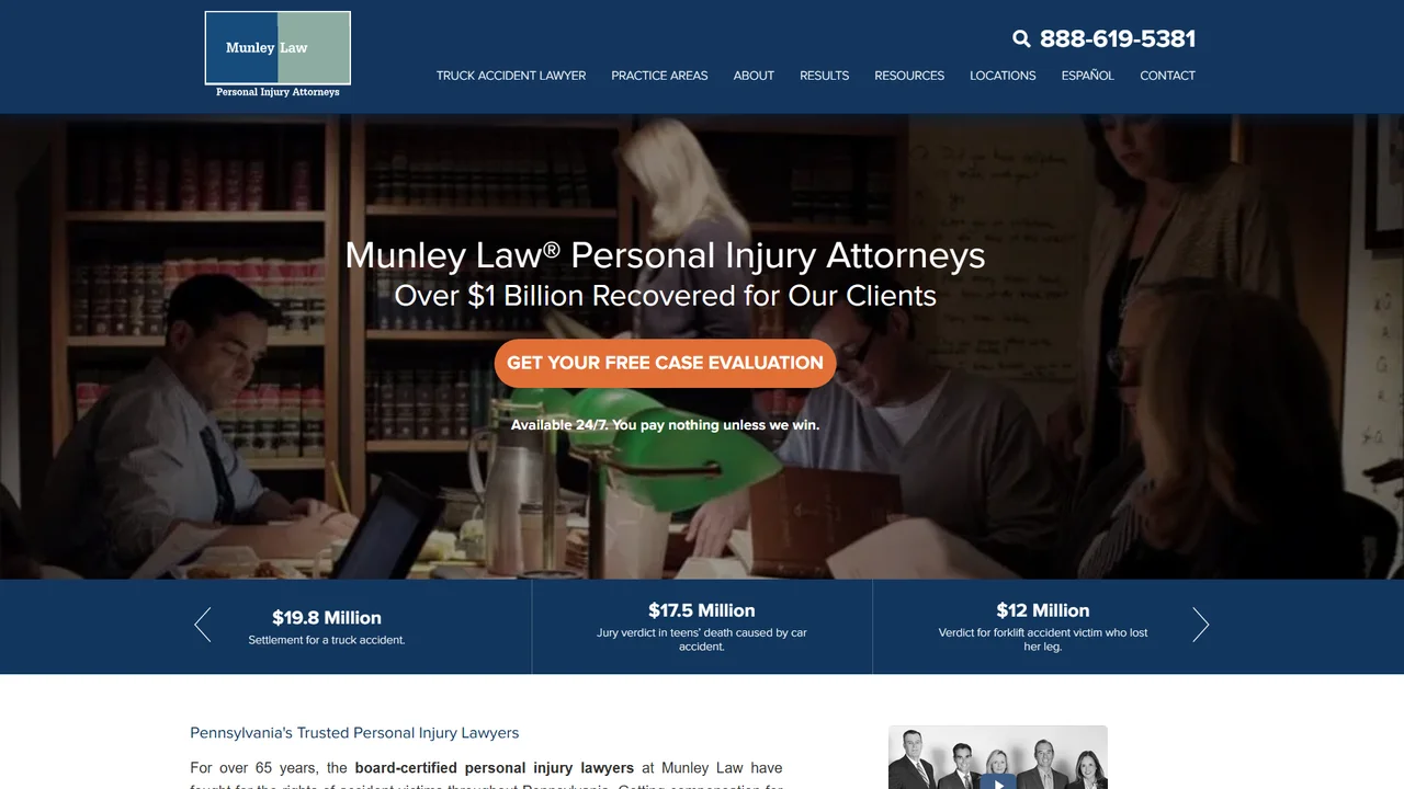 Munley Law Personal Injury Attorneys - Philadelphia, PA office in Philadelphia, Pennsylvania