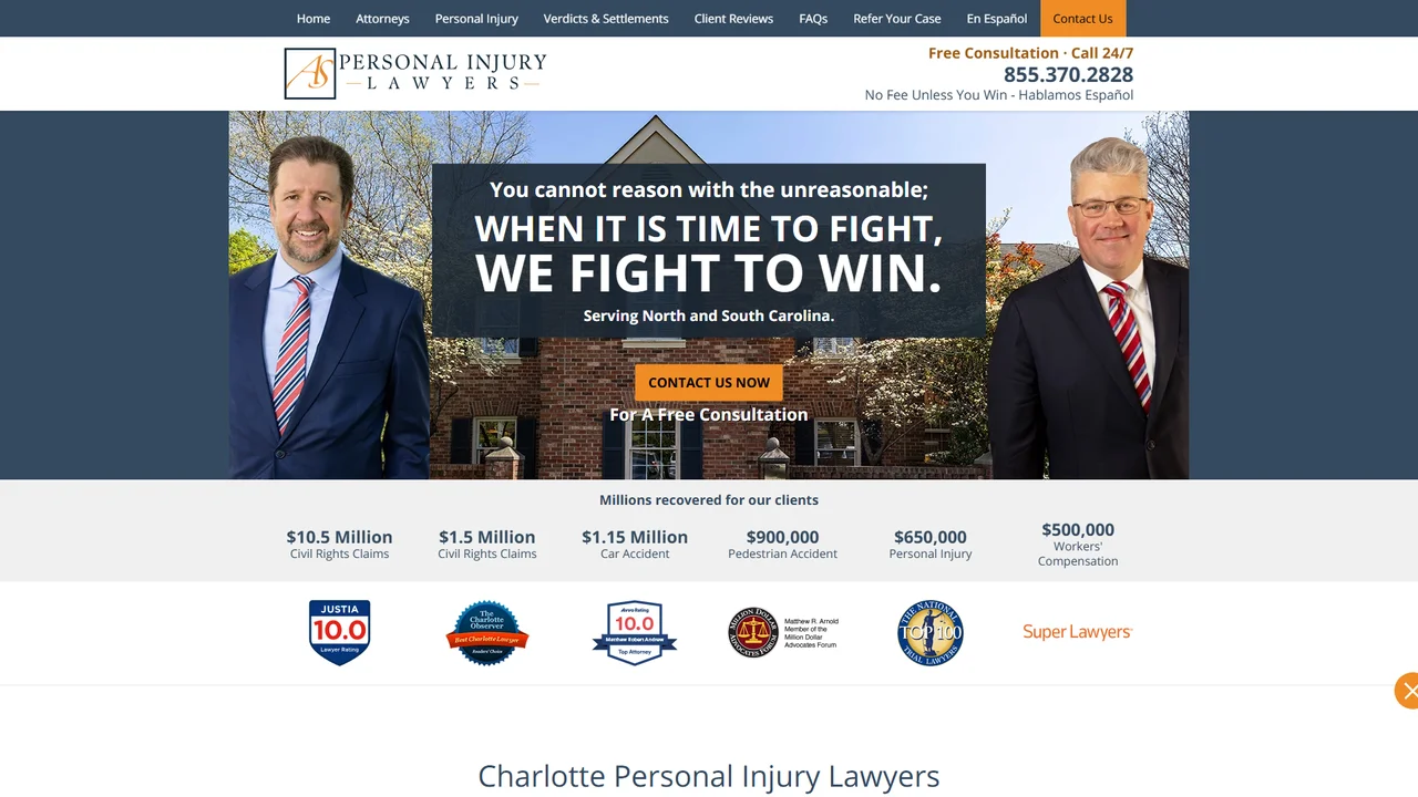 A&S Personal Injury Lawyers - Charlotte, NC office in Charlotte, North Carolina