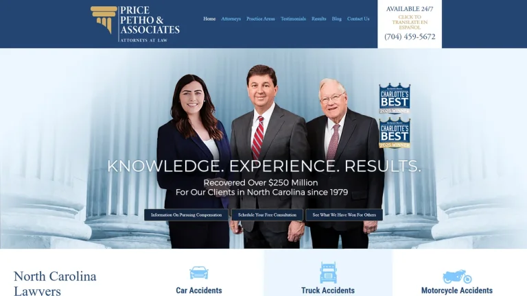 Price Petho & Associates - Charlotte, NC - Attorney in Charlotte