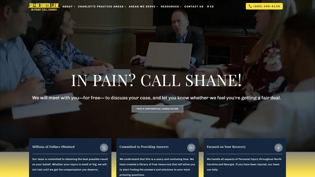 Shane Smith Law - Charlotte, NC office in Charlotte, North Carolina