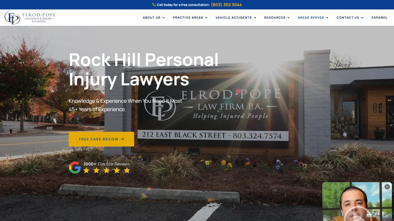 Elrod Pope Accident & Injury Attorneys - Charlotte, NC office in Charlotte, North Carolina