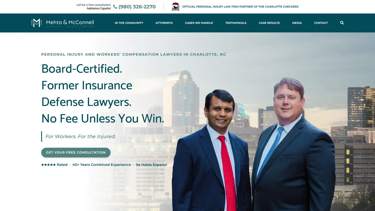 Mehta and McConnell, PLLC - Charlotte, NC office in Charlotte, North Carolina