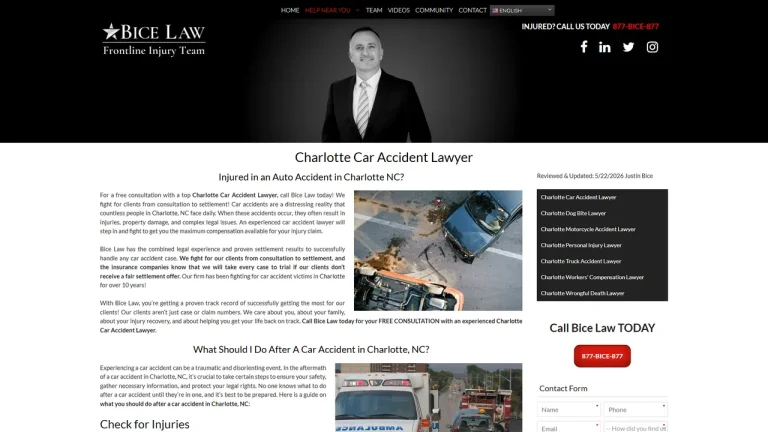 Bice Law LLC - Charlotte, NC - Attorney in Charlotte