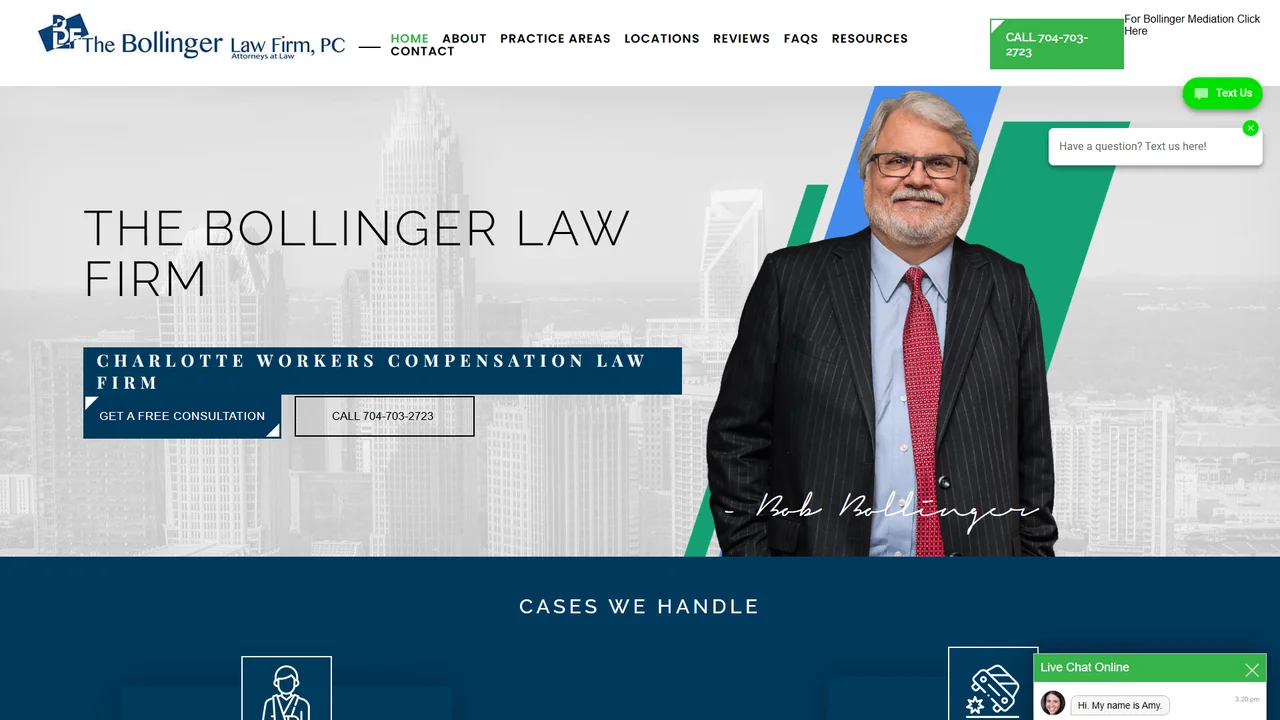 The Bollinger Law Firm, P.C. - Charlotte, NC office in Charlotte, North Carolina