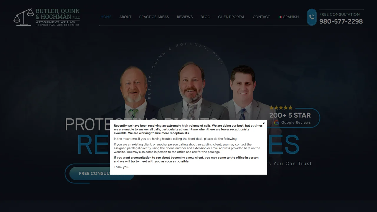 Butler, Quinn & Hochman, PLLC - Charlotte, NC office in Charlotte, North Carolina