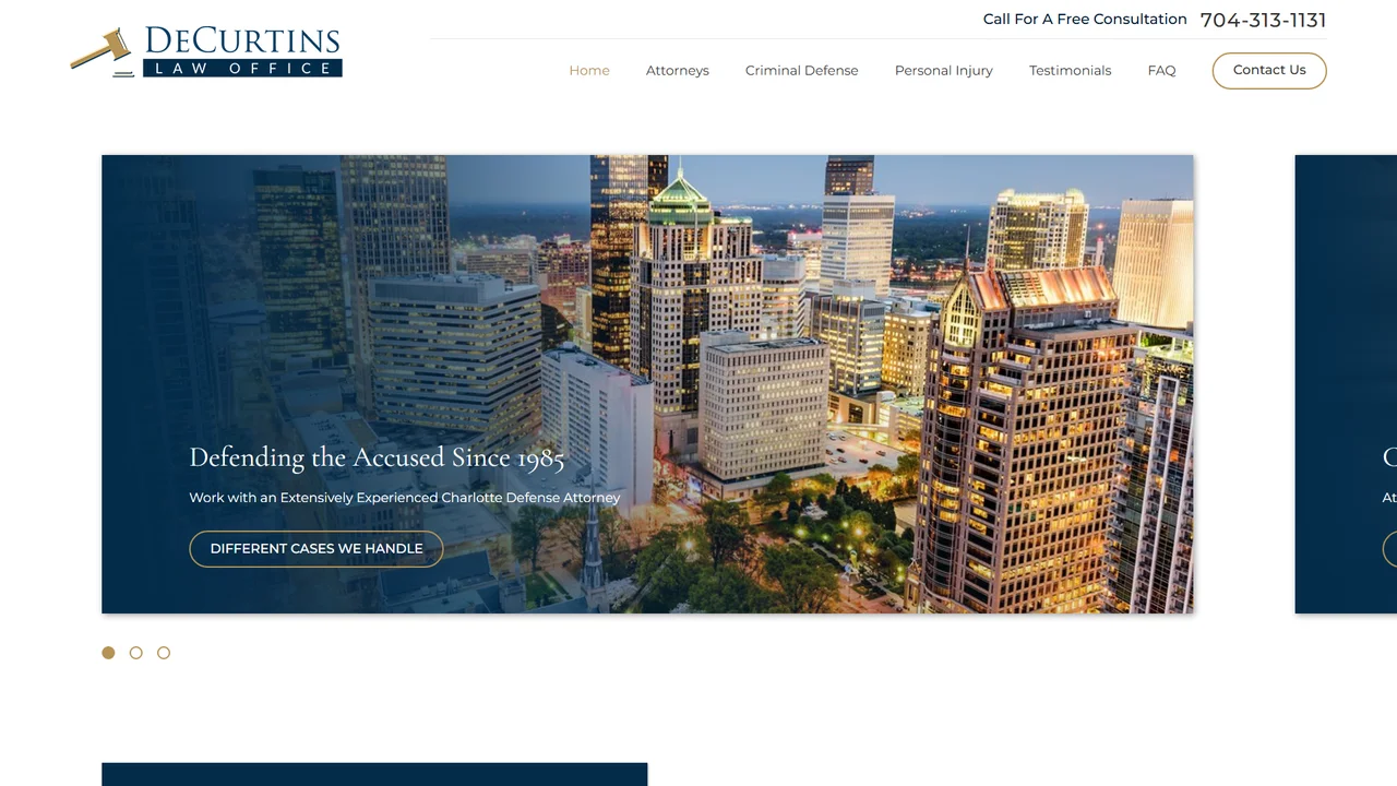 DeCurtins Law Office - Charlotte, NC office in Charlotte, North Carolina
